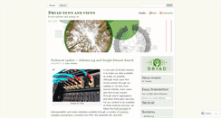Desktop Screenshot of blog.datadryad.org